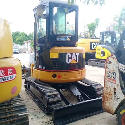 Verwendet Originalfarbe Japan 3 TON EPA Motor Hydraulischer Bagger Caterpillar 303sr CAT303SR
