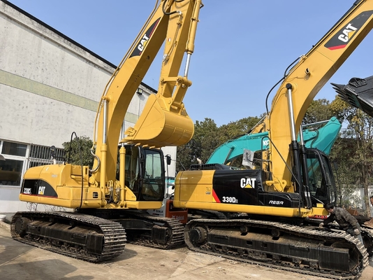 CAT 330D2 Gebrauchtbagger mit Liyuan Hydraulikzylinder und 0,3M3 Eimer in gutem Zustand