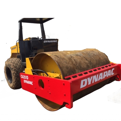 CA25D Dynapac Einzeltrommelwalze Original Schweden Straßenverdichter Baumaschinen