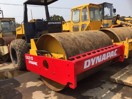 CA25D Dynapac Einzeltrommelwalze Original Schweden Straßenverdichter Baumaschinen