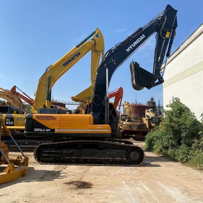 Sehr empfehlenswert Gebraucht Bagger Hyundai 305lc-9t für Crawler Bagger