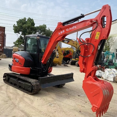 Crawler Bagger verwendet Original Japan 6T Kubota KX165-5 in gutem Zustand EPA Motor in Shanghai