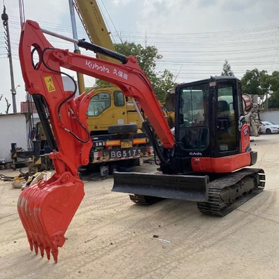 Crawler Bagger verwendet Original Japan 6T Kubota KX165-5 in gutem Zustand EPA Motor in Shanghai