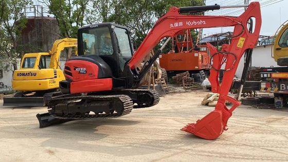 Crawler Bagger verwendet Original Japan 6T Kubota KX165-5 in gutem Zustand EPA Motor in Shanghai