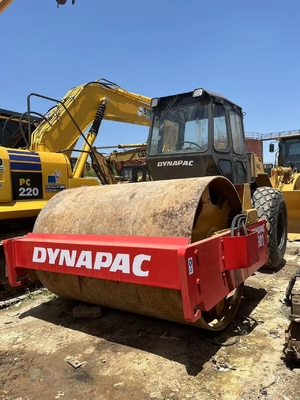 15 Tonnen Dynapac CA301 gebrauchte Straßenwalze mit Originalfarbe und HINO-Motor aus Japan