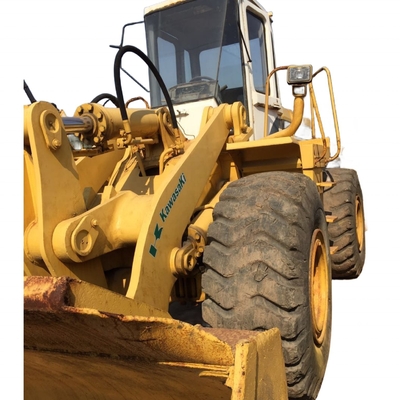 Kawasaki 85Z Gebrauchtlader mit Liyuan Hydraulikpumpe und anderen Eimerkapazität