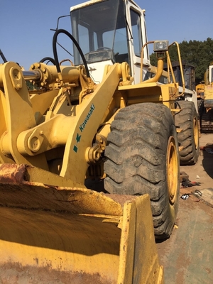 Kawasaki 85Z Gebrauchtlader mit Liyuan Hydraulikpumpe und anderen Eimerkapazität