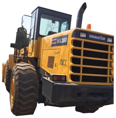 Ausgezeichneter Zustand Komatsu WA380 Gebrauchtradlader mit Liyuan Hydraulikzylinder