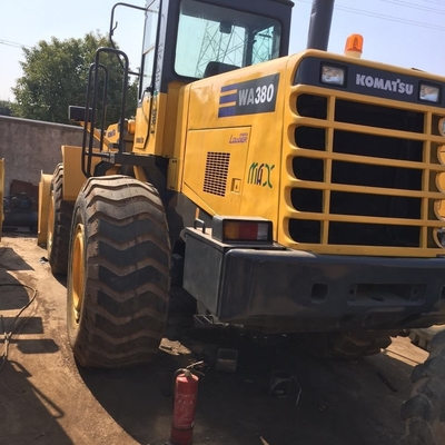 Ausgezeichneter Zustand Komatsu WA380 Gebrauchtradlader mit Liyuan Hydraulikzylinder