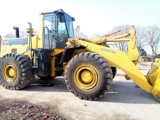 Original Komatsu WA470 Gebrauchtradlader in gutem Zustand mit 0-2000 Arbeitsstunden