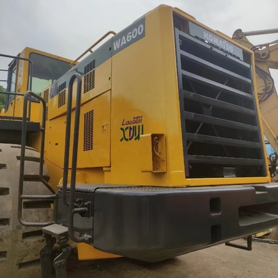 In gutem Zustand Komatsu WA600 Gebrauchtradlader mit 178/kw beweglichen Typ Radmaschine