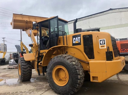 Gutes Zustand CAT 966L Gebrauchtradlader mit Japan Motor und Liyuan Hydraulikpumpe