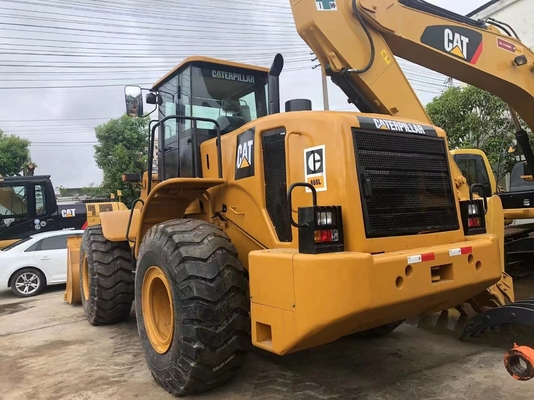 Gutes Zustand CAT 966L Gebrauchtradlader mit Japan Motor und Liyuan Hydraulikpumpe