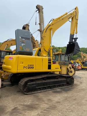 Gebrauchtes Komatsu PC200 Bagger mit Liyuan Hydraulikzylinder und Pumpe in gutem Zustand