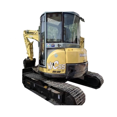 Gebraucht Yanmar VIC55 Bagger mit Liyuan Hydraulikventil bewegliche Art Crawler Bagger