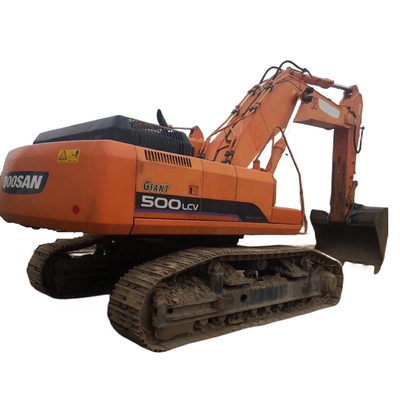 Bewegt Typ Crawler Bagger Doosan 500-7 in gutem Zustand Original Gebraucht Bagger