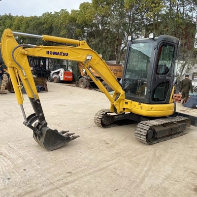 Gebrauchtes Komatsu PC35 3T Bagger in gutem Zustand Crawler Digger EPA Motor Shanghai
