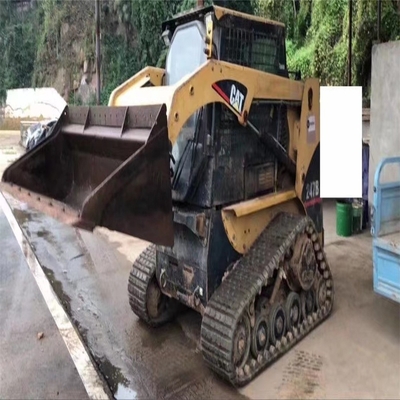 42 kW gebrauchtes Caterpillar CAT 247B-Skid-Steer-Lader mit anderer Hydraulikpumpe in Japan