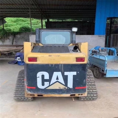 42 kW gebrauchtes Caterpillar CAT 247B-Skid-Steer-Lader mit anderer Hydraulikpumpe in Japan