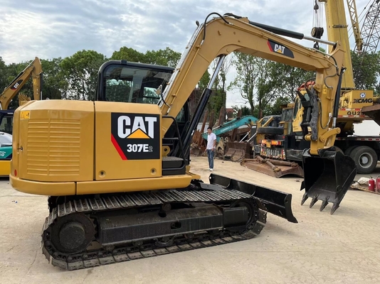 Original Traktormaschine Gebraucht Digger CAT 307E2 Minibagger mit Liyuan-Ventil