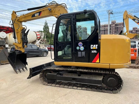 Original Traktormaschine Gebraucht Digger CAT 307E2 Minibagger mit Liyuan-Ventil