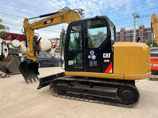 Original Traktormaschine Gebraucht Digger CAT 307E2 Minibagger mit Liyuan-Ventil