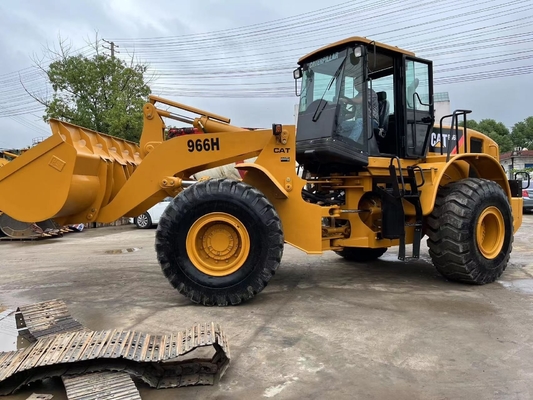 Japan Original Traktormaschine Gebrauchtradlader CAT 966H mit Liyuan Hydraulikventil