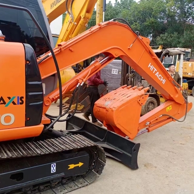 Hitachi ZX70 Gebrauchtbagger aus Japan mit HINO-Motor und Liyuan-Hydraulikzylinder