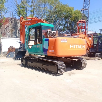 Bewegliche Crawler-Grabmaschine Hitachi EX120 mit Liyuan Hydraulikpumpe Japan Original