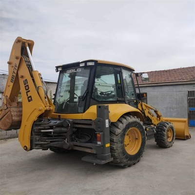 Niedrige Arbeitszeiten Schleuderer Gebrauchtes Frontlastbagger SDLG B877F Originalgerät