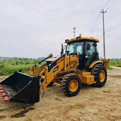 Gebrauchtes CAT 420F-Backhoe-Ladegerät erschwingliche Erdbewegungsmaschinen mit CAT-Hydraulikpumpe
