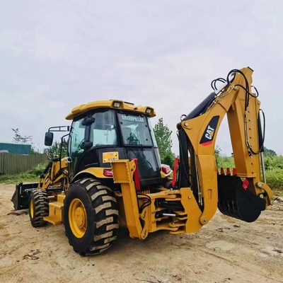Gebrauchtes CAT 420F-Backhoe-Ladegerät erschwingliche Erdbewegungsmaschinen mit CAT-Hydraulikpumpe