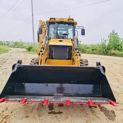 Gebrauchtes CAT 420F-Backhoe-Ladegerät erschwingliche Erdbewegungsmaschinen mit CAT-Hydraulikpumpe