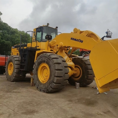 Komatsu WA600-Radlader japanischer Herstellung Niedrige Arbeitszeiten Ideal für Bauarbeiten