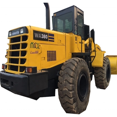 5TON Gebrauchtes Komatsu WA380-Radlader in gutem Zustand mit Hydraulikpumpe