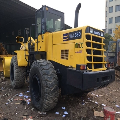 5TON Gebrauchtes Komatsu WA380-Radlader in gutem Zustand mit Hydraulikpumpe
