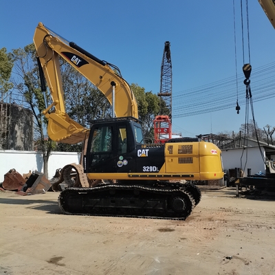 Originalfarbe Japan CAT329DL Hydraulischer Bagger 5 Tonnen Betriebsgewicht Cummins-Motor