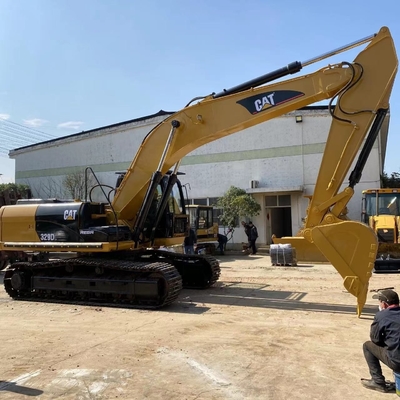 Originalfarbe Japan CAT329DL Hydraulischer Bagger 5 Tonnen Betriebsgewicht Cummins-Motor