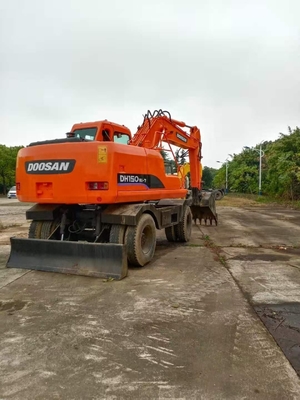 Gebrauchtes Doosan DH150W-7 Bagger mit HINO-Motor 15000 kg Maschinengewicht und Japan