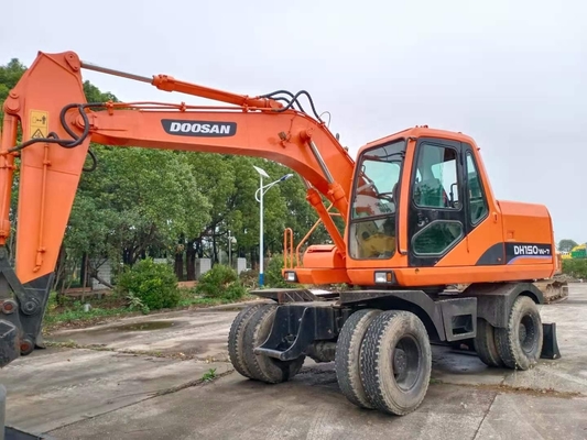 Gebrauchtes Doosan DH150W-7 Bagger mit HINO-Motor 15000 kg Maschinengewicht und Japan