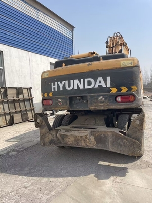 0-2000 Arbeitszeiten Gebrauchtes Hyundai 210W-9 Bagger mit EPA-Motor und Originalfarbe