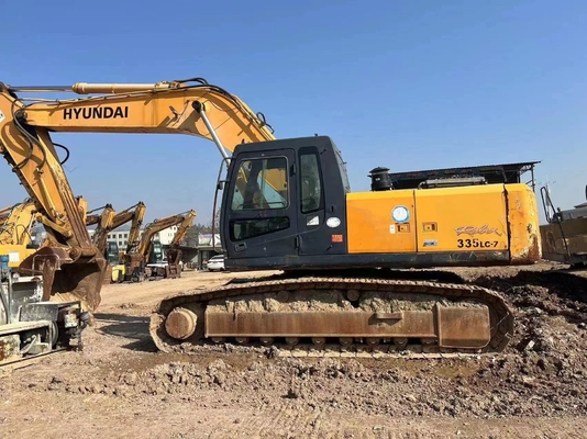 33 TON Korea EPA Motor Hyundai 335LC-7 Hydraulischer Bagger Bewegtyp Crawler Bagger