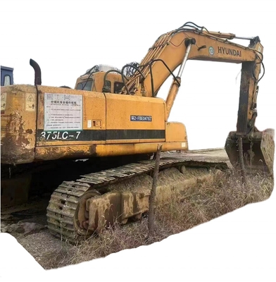 37 TON Korea EPA Motor Hyundai375LC Hydraulischer Bagger Originalfarbe Gebrauchtes Bagger
