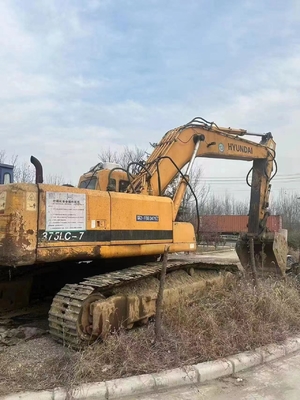 37 TON Korea EPA Motor Hyundai375LC Hydraulischer Bagger Originalfarbe Gebrauchtes Bagger