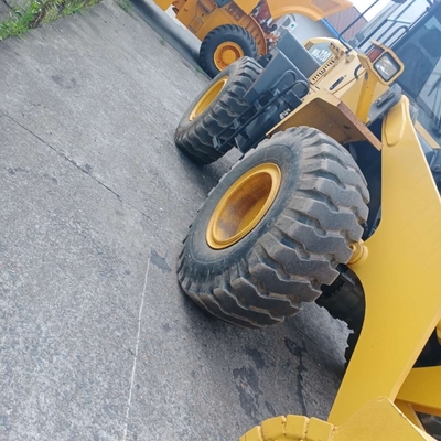 96 kW Gebraucht Japan EPA Motor WA320 Hydraulischer Radlader Komatsu WA320-5 Originalfarbe