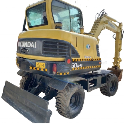 6TON Betriebsgewicht Gebraucht Digger Hyundai 60W-9 Crawler Machine