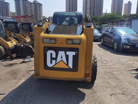 YUNNEI Motor Originalfarbe verwendet Caterpillar 246C Radlader in ausgezeichnetem Zustand