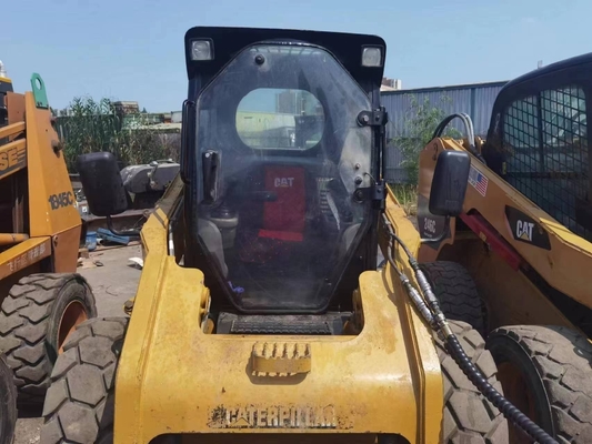 YUNNEI Motor Originalfarbe verwendet Caterpillar 246C Radlader in ausgezeichnetem Zustand