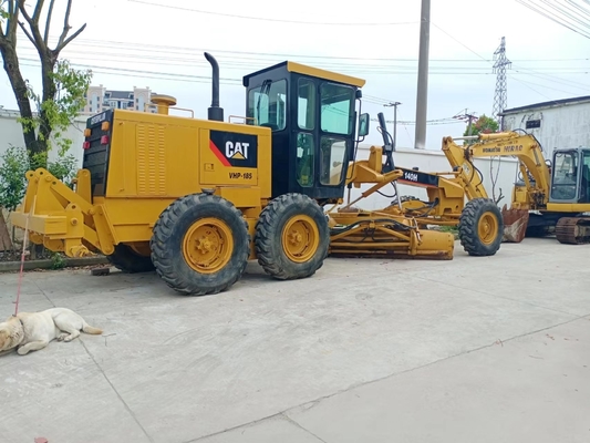 Japan Gebrauchtmaschine CAT 140H Gebrauchtgrader mit 127KW Hydraulikradmaschine