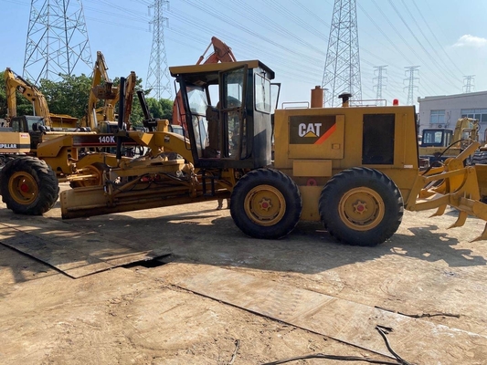 20 Tonnen Betriebsgewicht CAT 140K Gebrauchtes Grader hohe Bohrleistung und einzigartiger Verkaufspunkt
